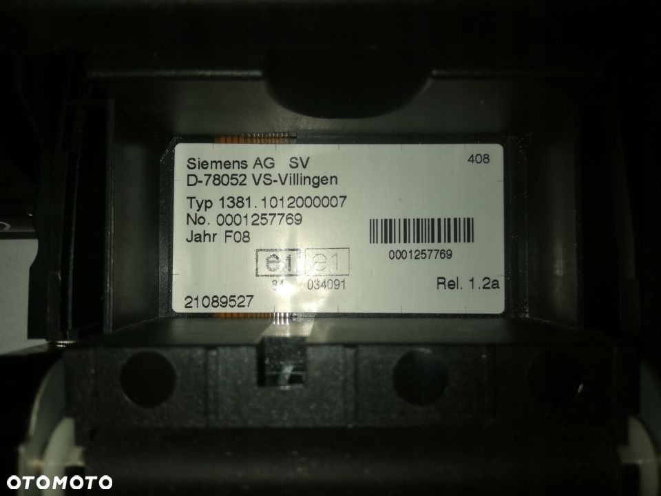 TACHOGRAF VOLVO FH 21089527 1.2a - 3
