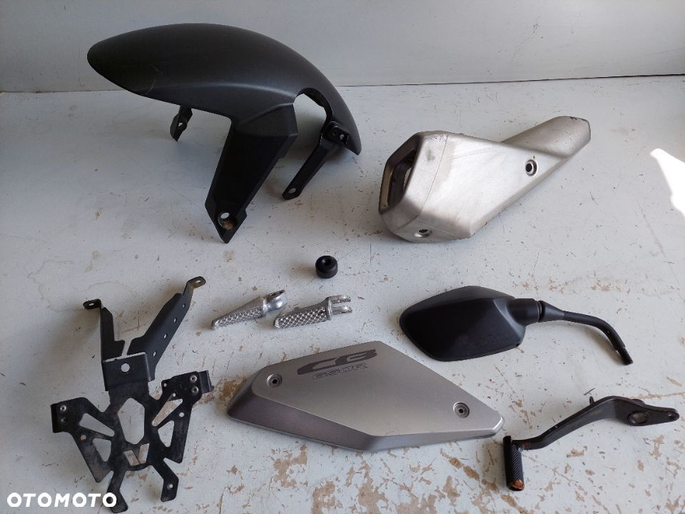HONDA CB650R CB 650 R owiewka błotnik podnóżek lusterko tłumik - 2