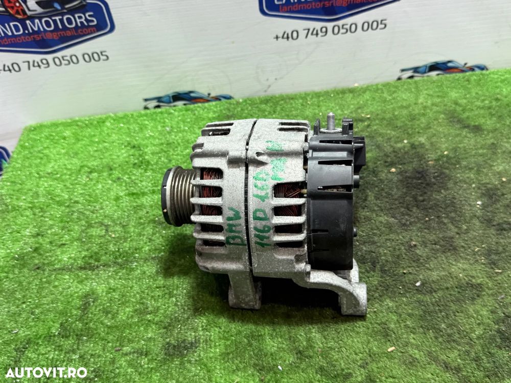 ALTERNATOR BMW SERIA 1 F20 116D 1.6 DIESEL 2013 COD OEM 8519890 / 12317823343 / 7823343 / HATCHBACK 2011-2019 - 6