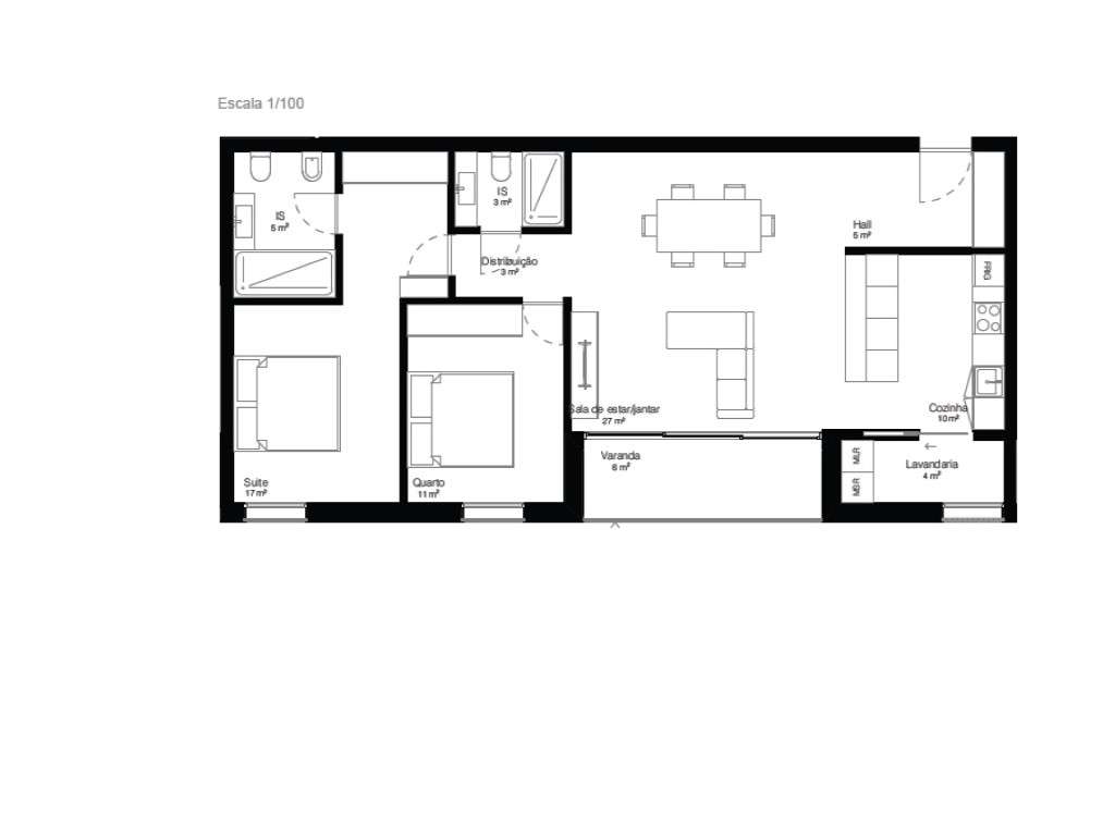 Apartamento T2 Novo - Santa Maria da Feira - Grande imagem: 5/5