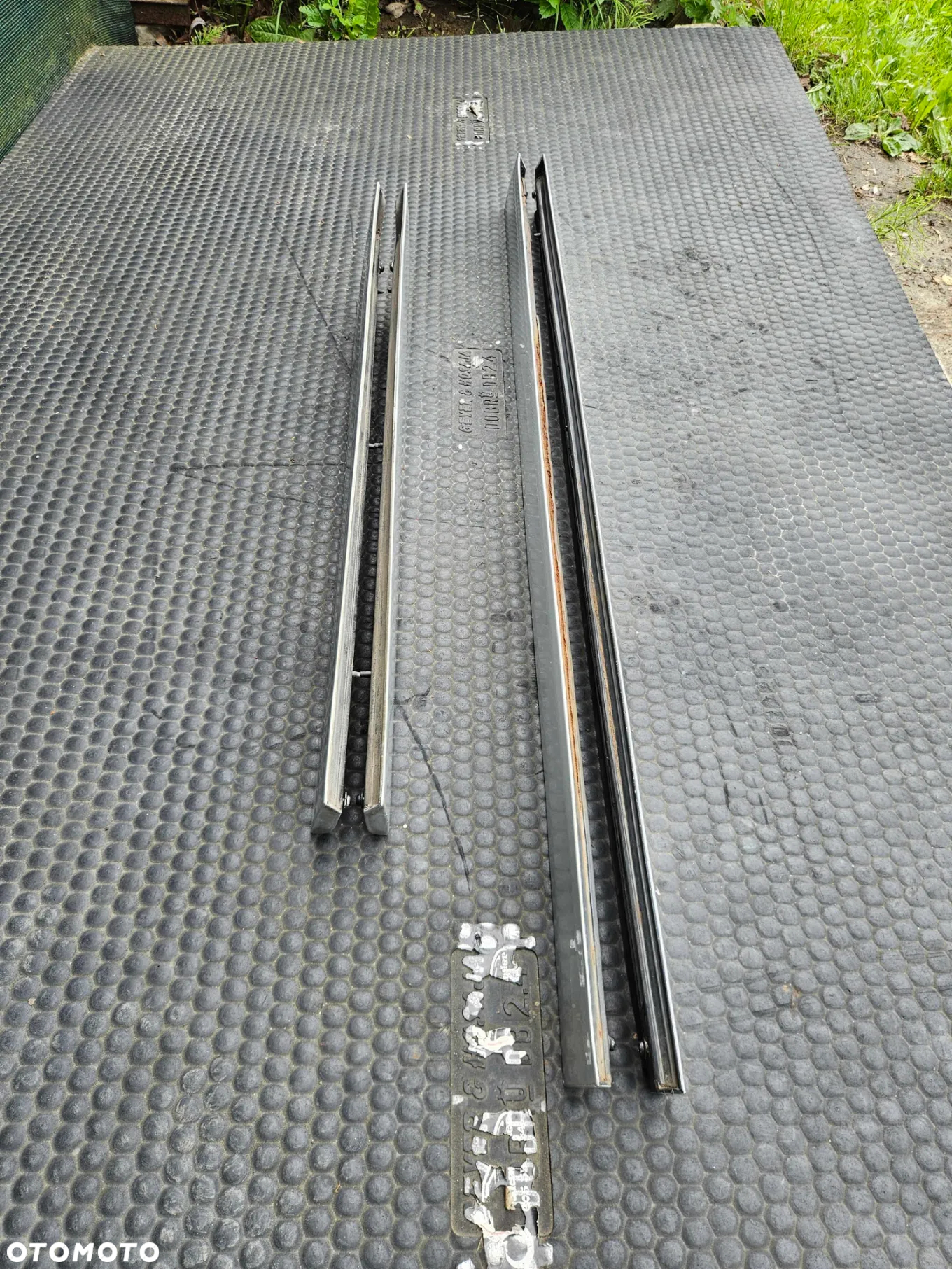 Listwa Listwy Drzwi Srebrne LY7W Dolne Komplet Audi A6 C6 Sedan Kombi Oryginalne - 39