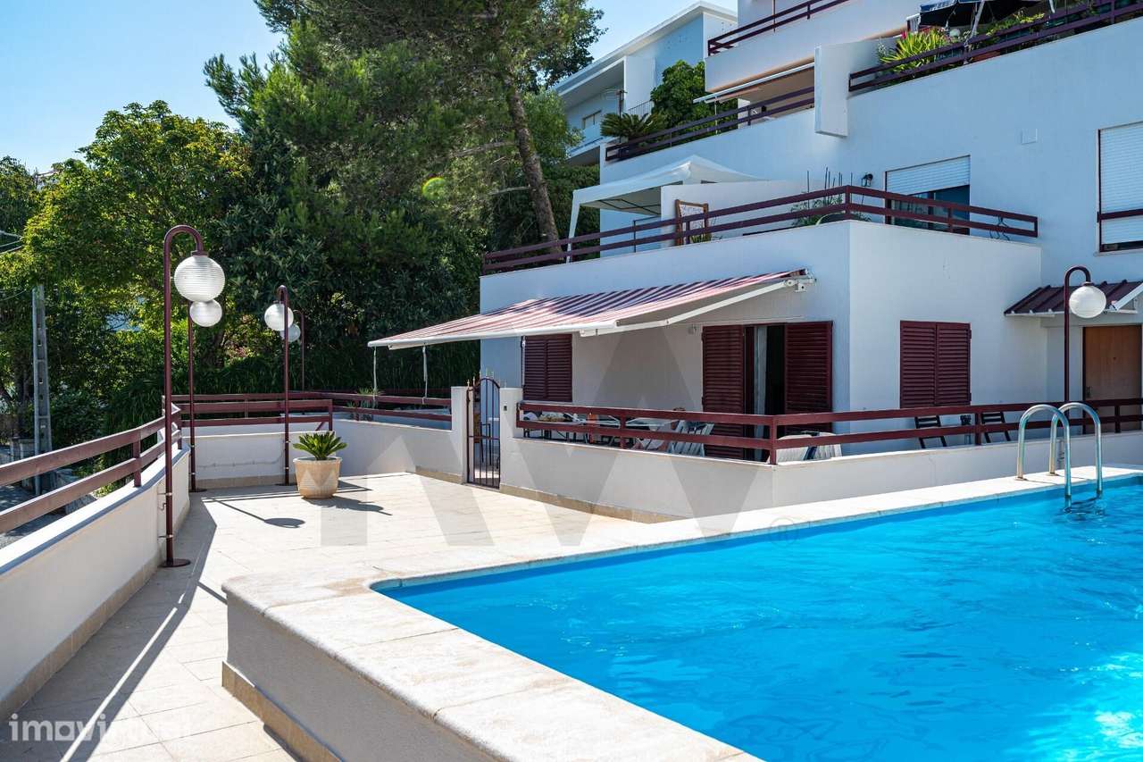 T2 com Vista Mar, Piscina e Garagem em Sesimbra - Grande imagem: 5/41