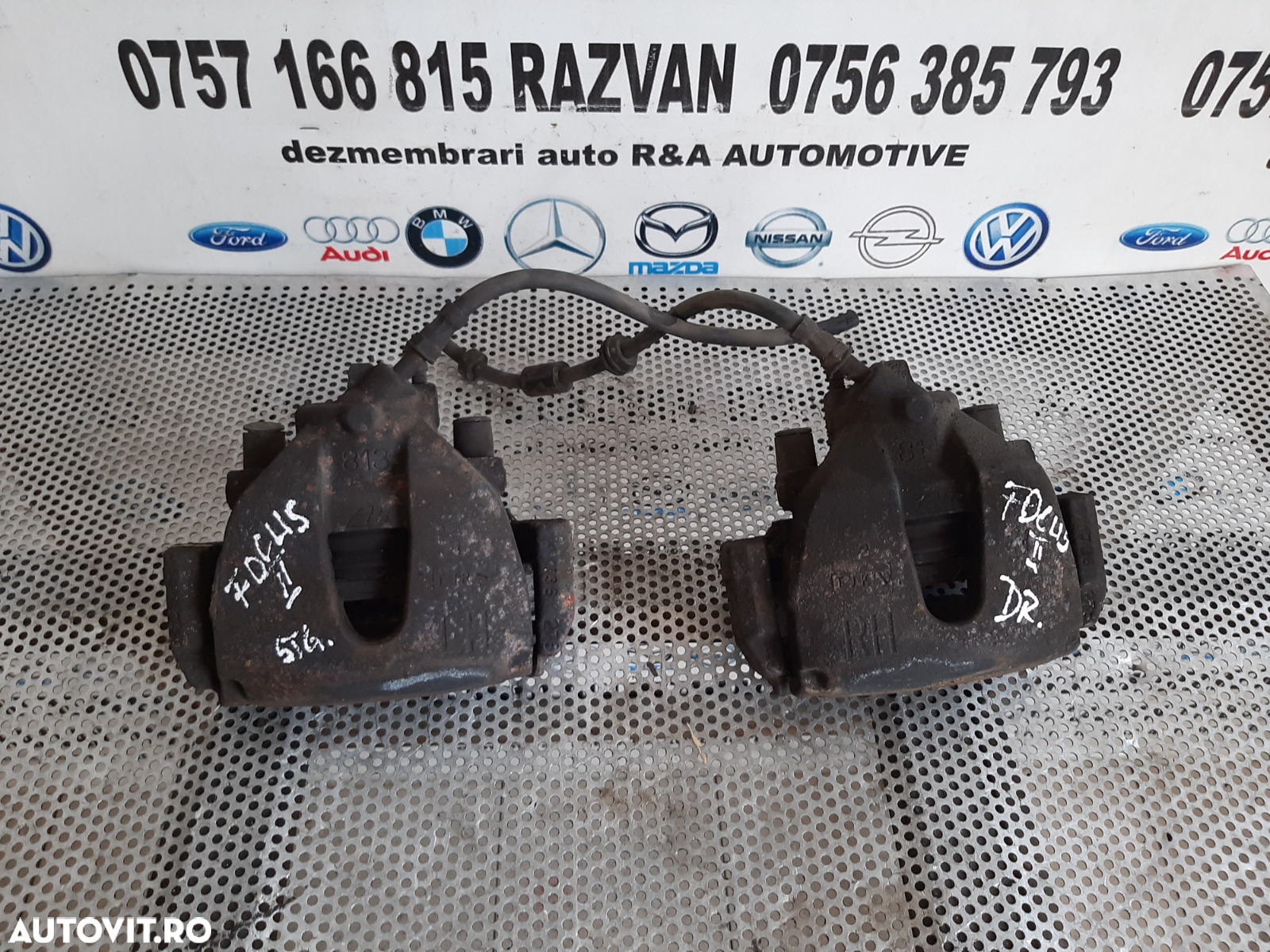 Etrieri Etrier Stanga Dreapta Fata Ford Focus 2 Facelift C Max 2 An 2005-2006-2007-2008-2009-2010-2011 Dezmembrez Ford Focus 2 Facelift 1.6 Tdci Euro 5 Motor GPDA An 2008-2011 Volan Stanga - 4