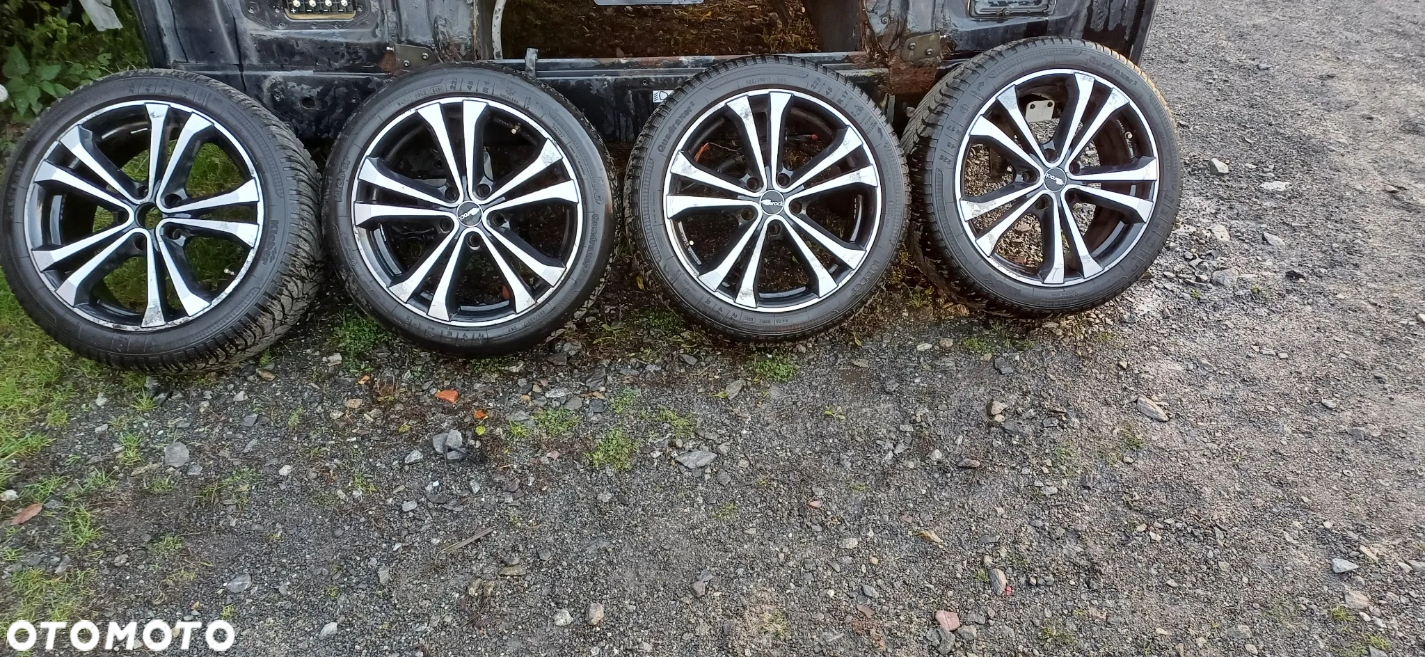 FELGI FELGA KOMPLET 4 SZTUKI BROCK RC17-757 KBA47225 7.5Jx17H2 et35 MERCEDES - 5