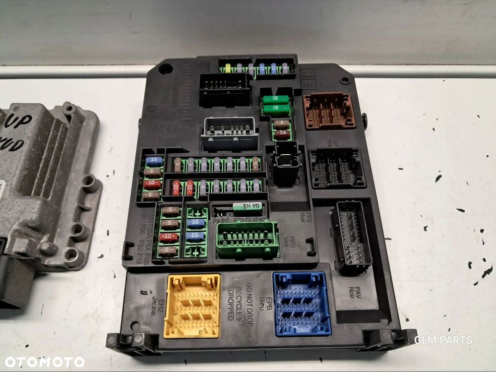 peugeot 308 ii t9 1.6 hdi zestaw startowy komputer bsi kluczyk - 4