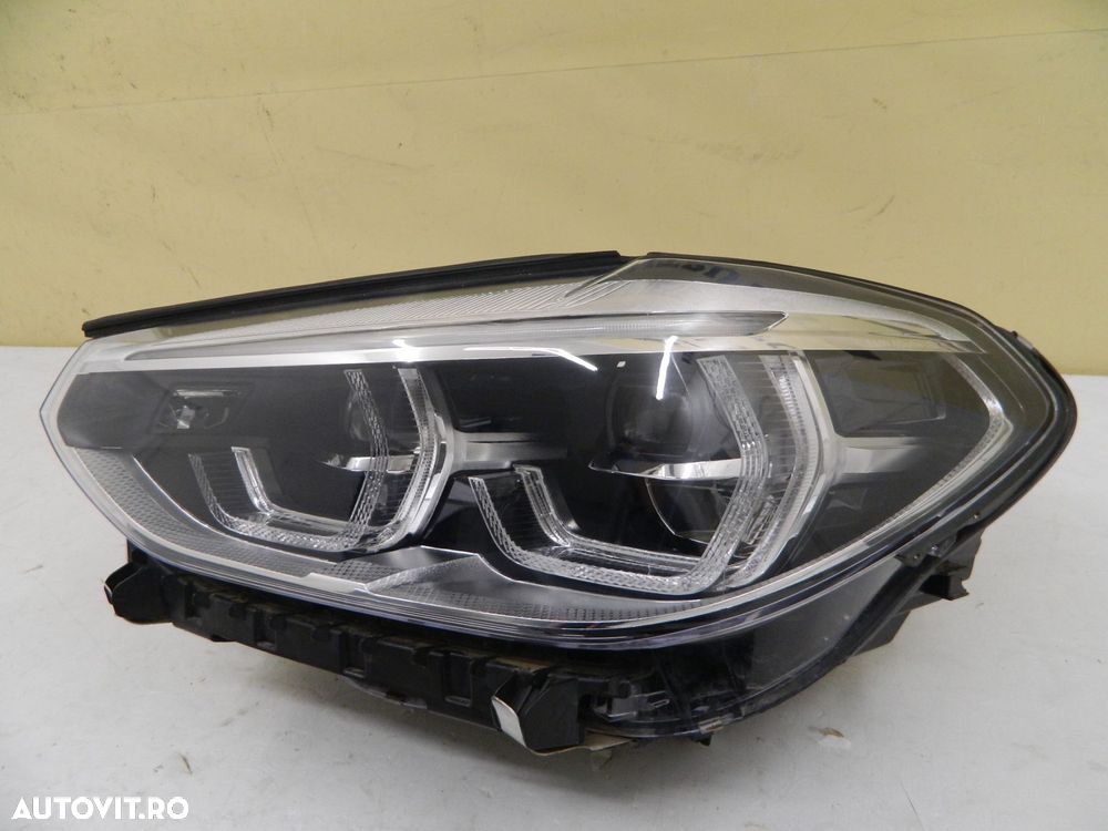 Far stanga BMW X3 / X4 G01 G02 Full LED Adaptive, 2021, 2022, 2023, cod origine 9491681-05. - 4