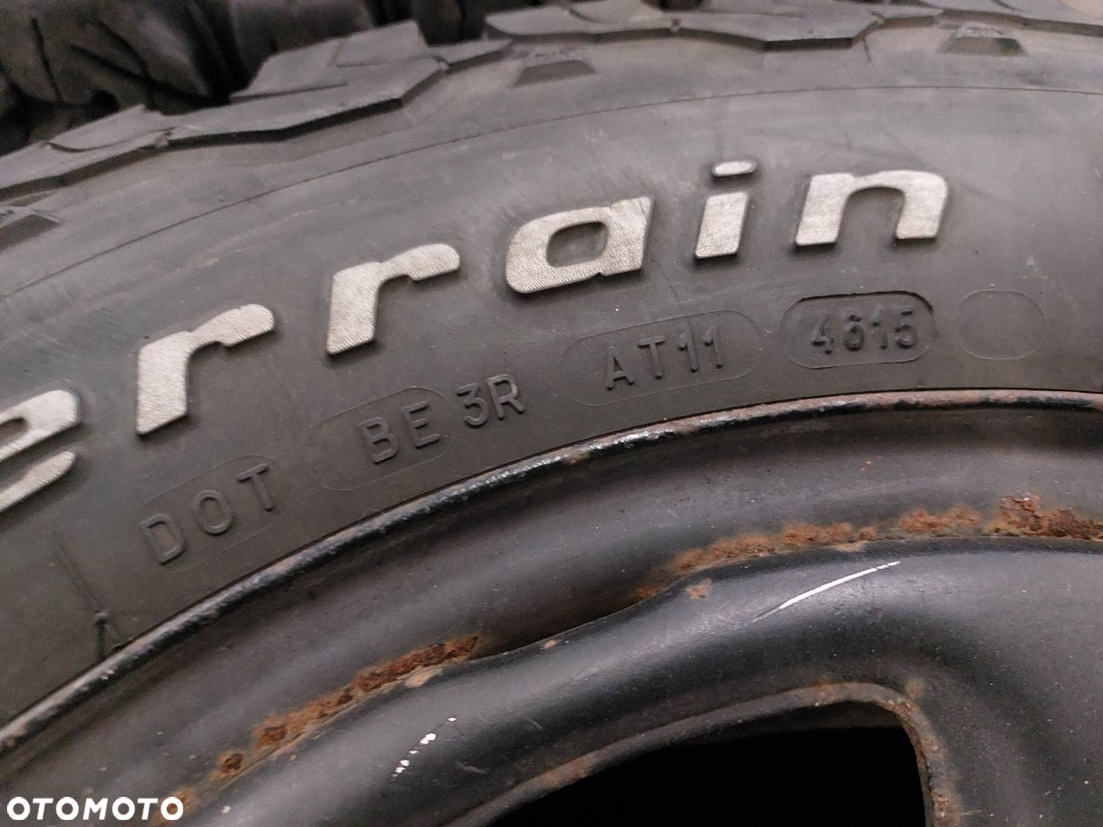 KOŁA KOMPLET CENA ZA 4SZT 5×139,7 215/70R16 BFGOODRICH ALL-TERRAIN T/A 2015 - 2
