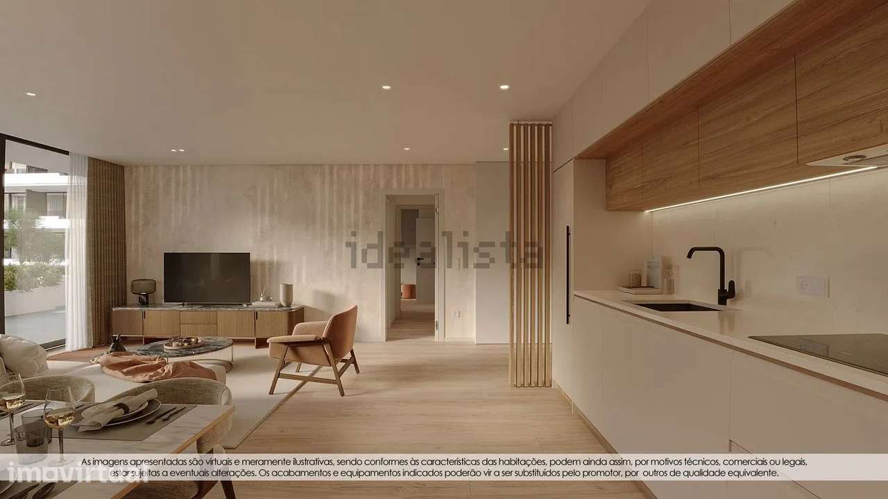 Apartamento T1 c/garagem em Mafamude (Soares dos Reis) - Grande imagem: 4/32