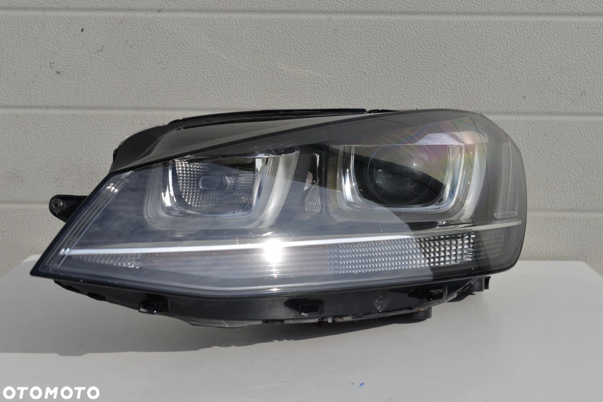 VW GOLF 7 VII 2013-2016 LAMPA REFLEKTOR PRZEDNI BI-XENON 10-PIN 5G1941033 - 1