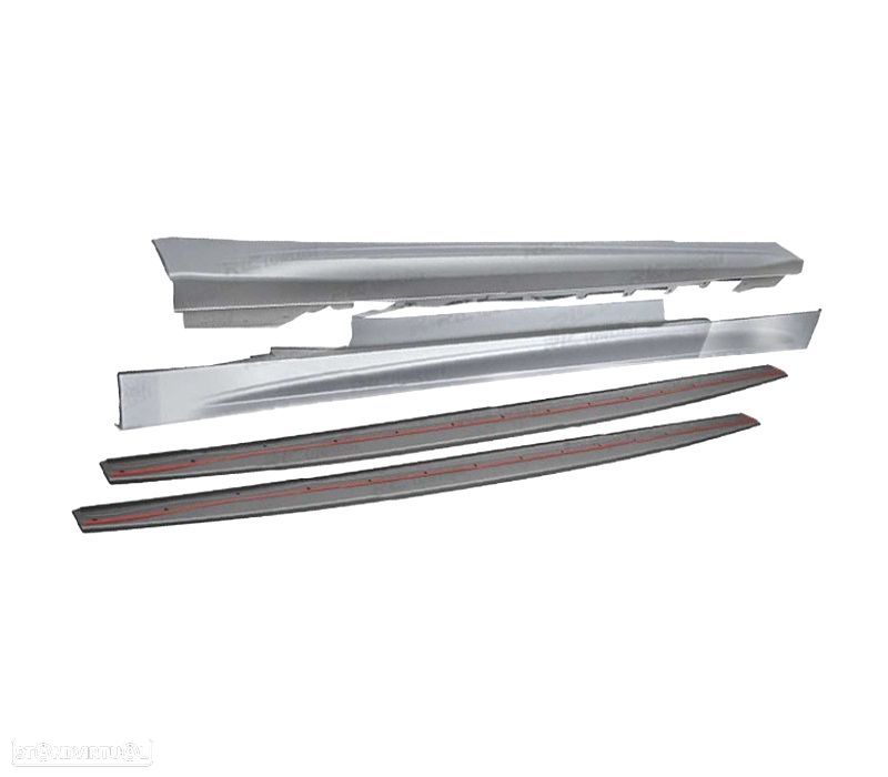 EMBALADEIRAS + EXTENSÕES BMW F32 F33 LOOK M PERFORMANCE - 2