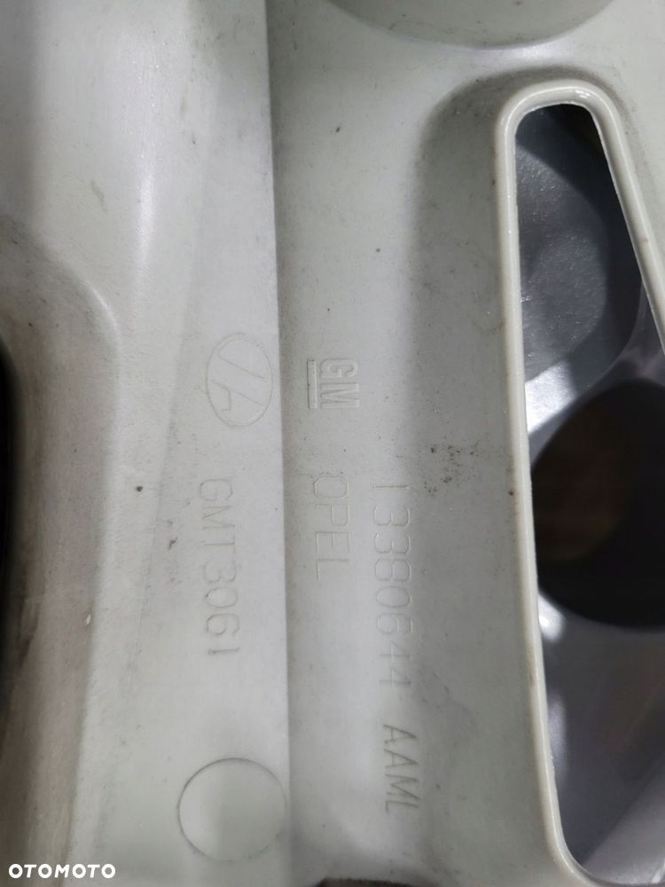 Kołpaki OPEL CORSA E ADAM STRUKTURALNE 15" Srebrne 13380644 - 9