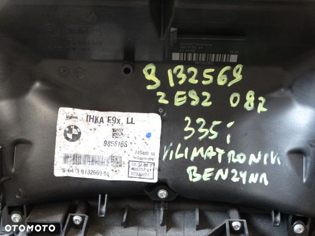 BMW 3 E90 E91 E92 335i Nagrzewnica Kompletna Klimatronik, Europa, Valeo IHKA E9x LL 64119132569 9132569   BMW 316d 316i 318d 318i 320i 320d  323i 325d 325i 328i 330d 330i 335i 335d - 11