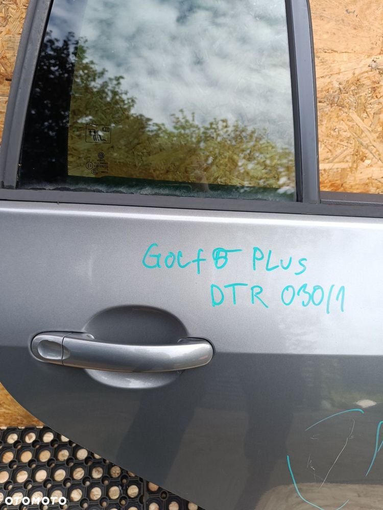 VW GOLF 5 V PLUS DRZWI TYŁ TYLNIE  PRAWE PRAWY - 2
