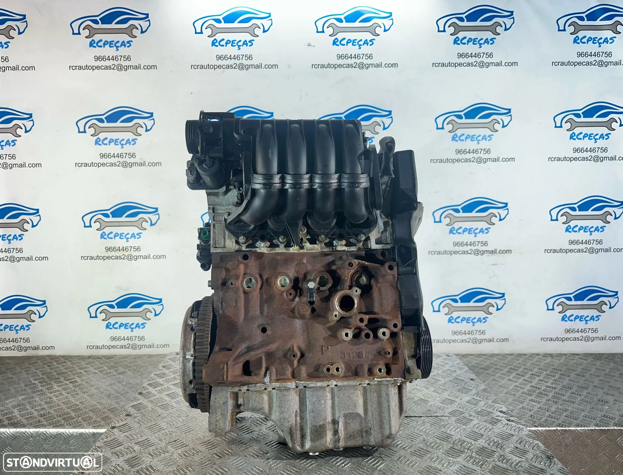 .Motor Completo PSA Peugeot Citroen NFU TU5JP4 1.6i 16V 110cv - 6
