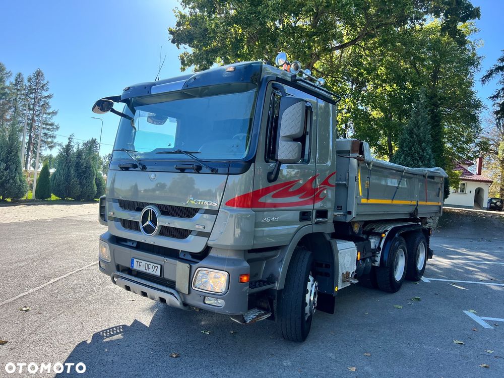 Mercedes-Benz ACTROS 2646  6X4* MILEER KIPER 3 strony*BORDMATIC* 460 koni Automat*Nowe wszystkie opony! - 10