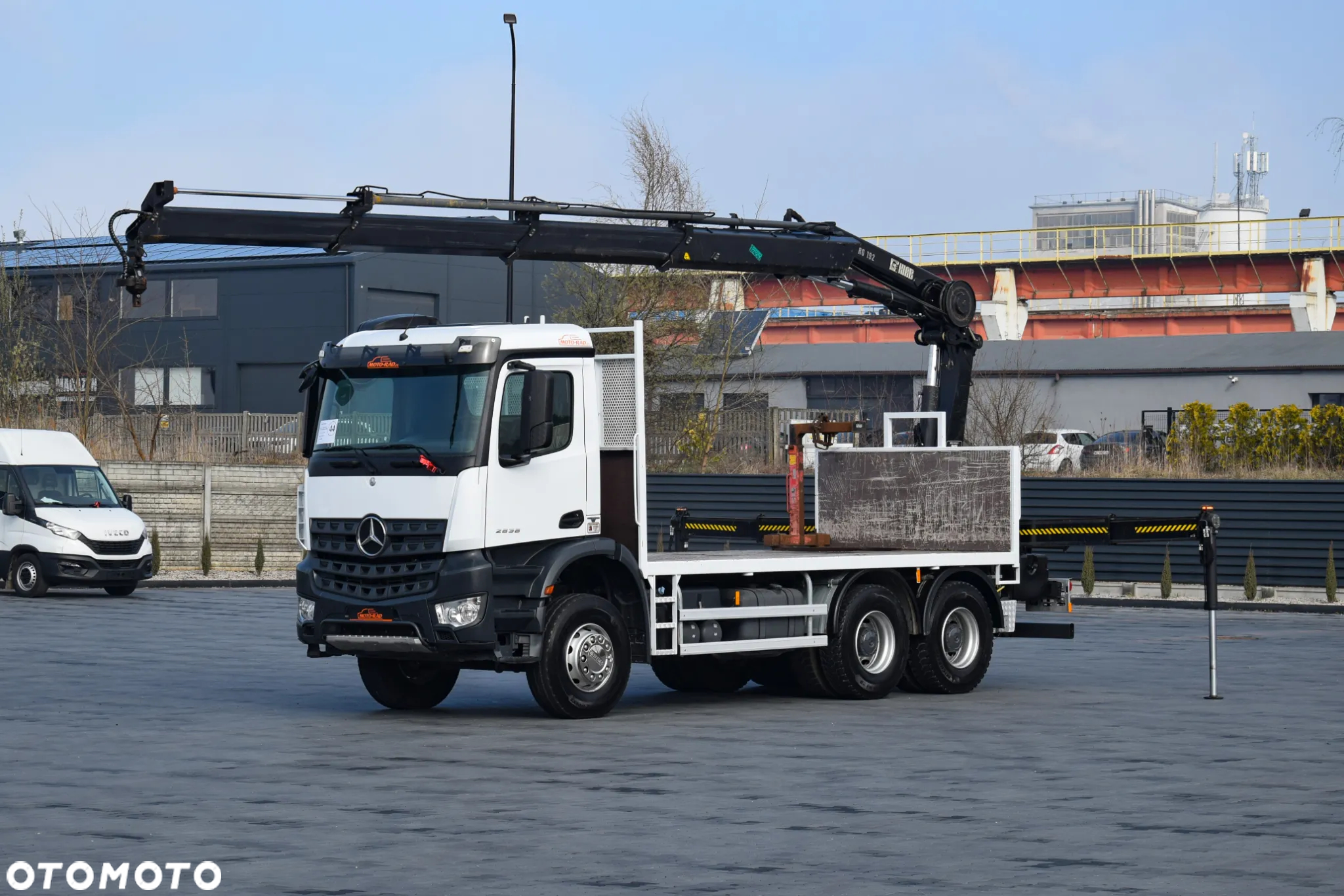 Mercedes-Benz AROCS 2636 / 6x4 / HIAB X-HIPRO 192 E-3 / WYSUW x3 / ROTATOR / STEROWANIE RADIOWE / UDT / PODPORY HYDRAULICZNE / AUTOMAT / KAMERA COFANIA / NISKI PRZEBIEG / SPROWADZONY - 16