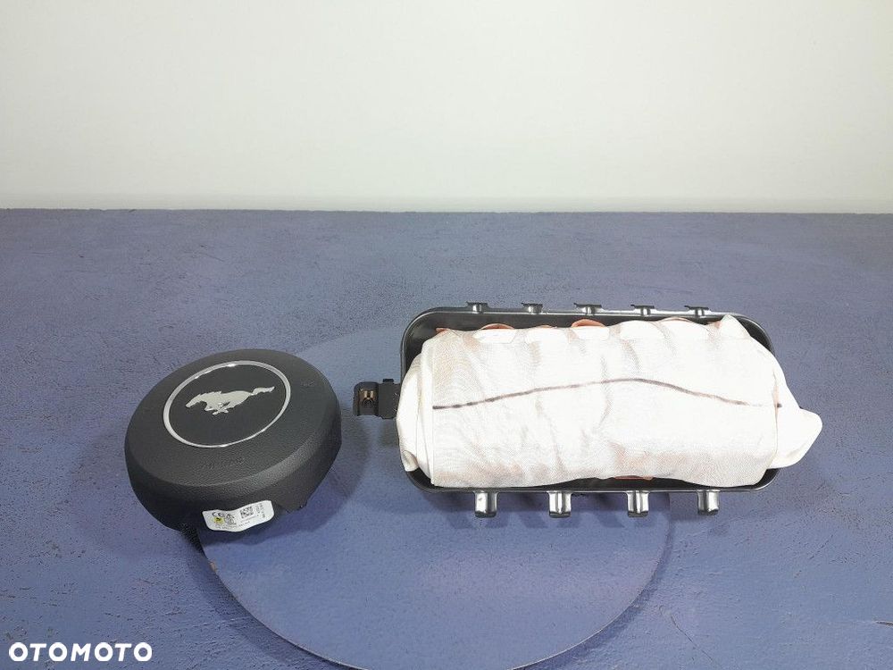 FORD MUSTANG VI LIFT DESKA ROZDZIELCZA KONSOLA AIRBAG PODUSZKI EU - 6