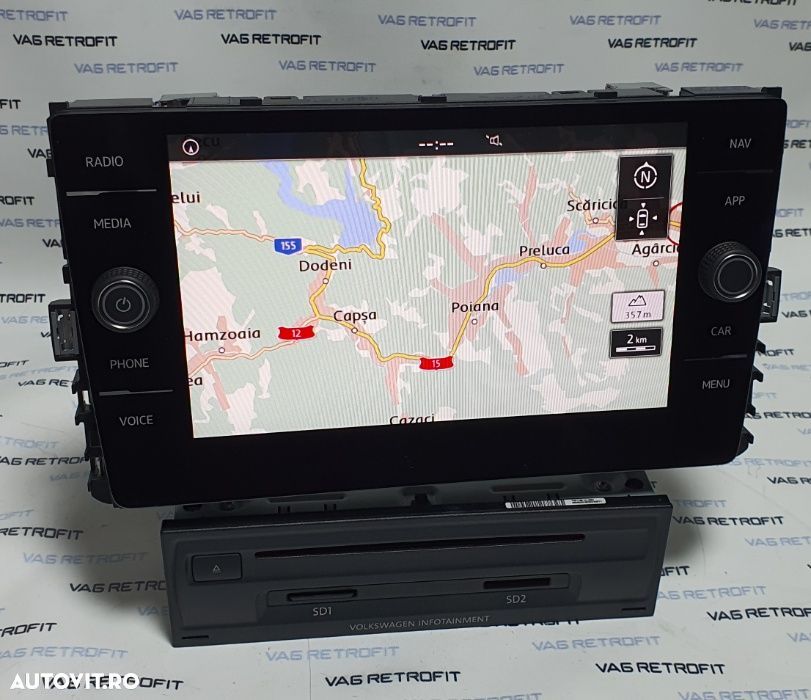 Navigatie Originala MIB 2 DISCOVER VW Passat B8 Tiguan Golf 7 Arteon - 5