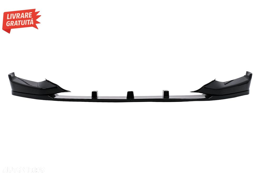 Prelungire Bara Fata Negru Lucios BMW Seria 5 G30 G31 LCI (07.2020-up) M Sport Des- livrare gratuita - 1