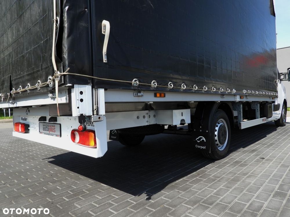 Renault MASTER  PLANDEKA 10 PALET WEBASTO TEMPOMAT LEDY PNEUMATYKA KLIMATYZACJA  165KM - 17