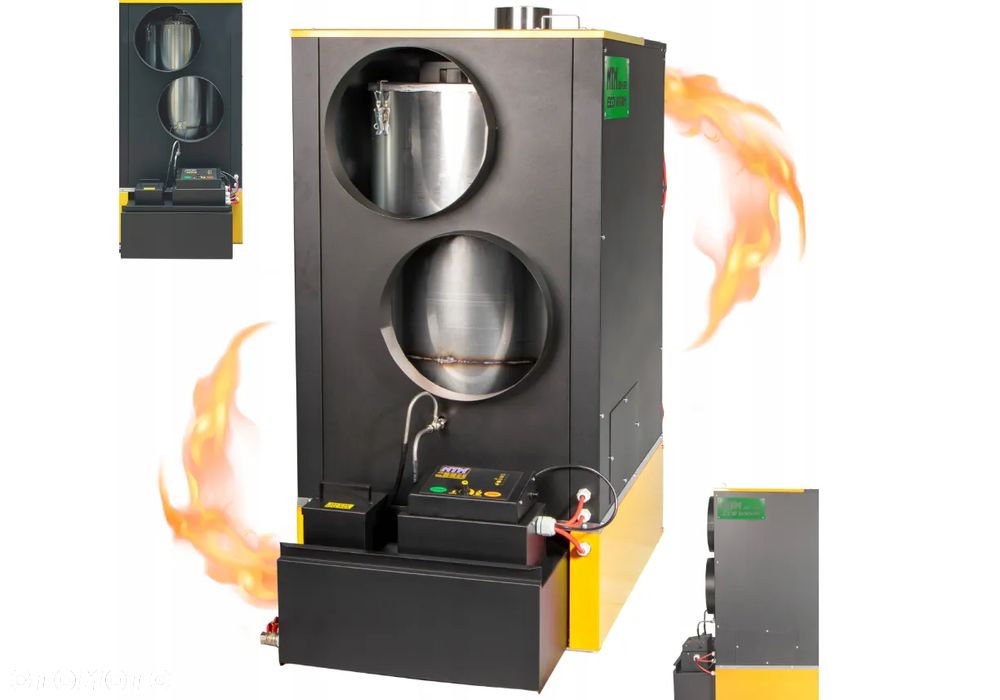Nagrzewnica powietrza na olej z nadmuchem MTM Ecowarm 30–52 RF stacjonarna - 6