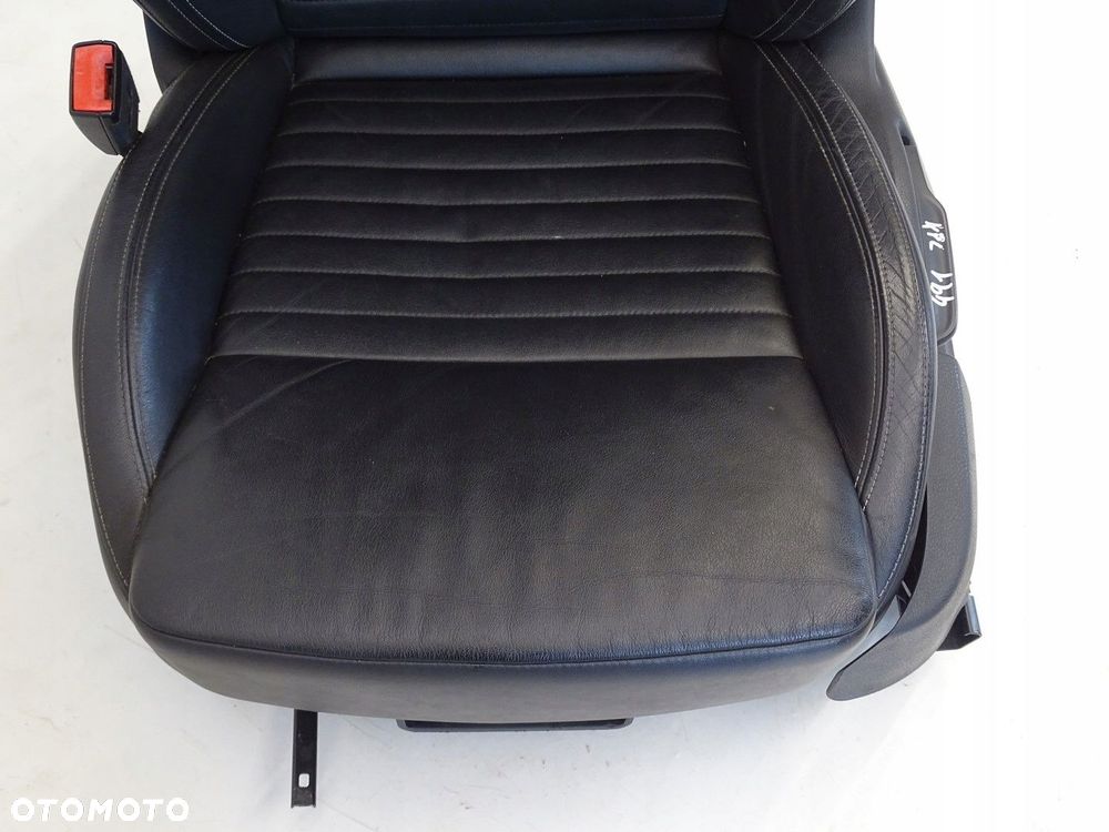 FOTEL LEWY PRZÓD PRZEDNI KIEROWCY SKÓRA SKODA OCTAVIA III 5E RS VRS - 4