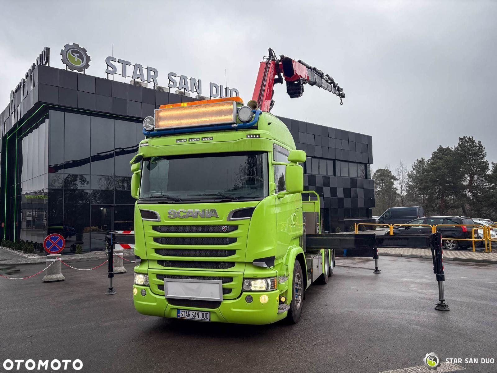 Scania R520 6x2 Fassi F485 HDS Żuraw Wciągarka Euro 6 - 27