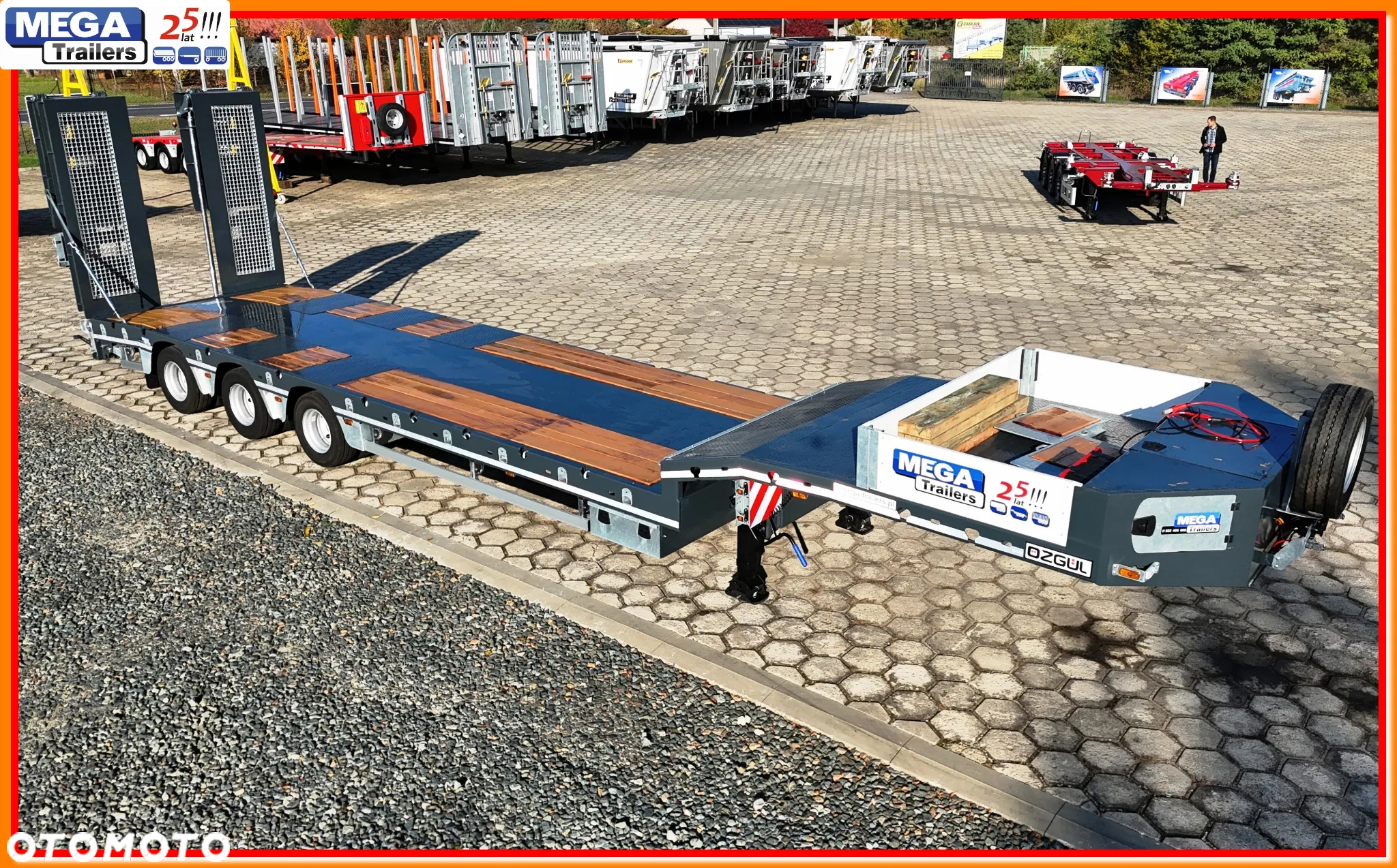 Mega SEMIK 3-osie,  do ciągnika 6x4,  ład. 46 Ton HOMOLOGACJA COC (UE) !!! - 3