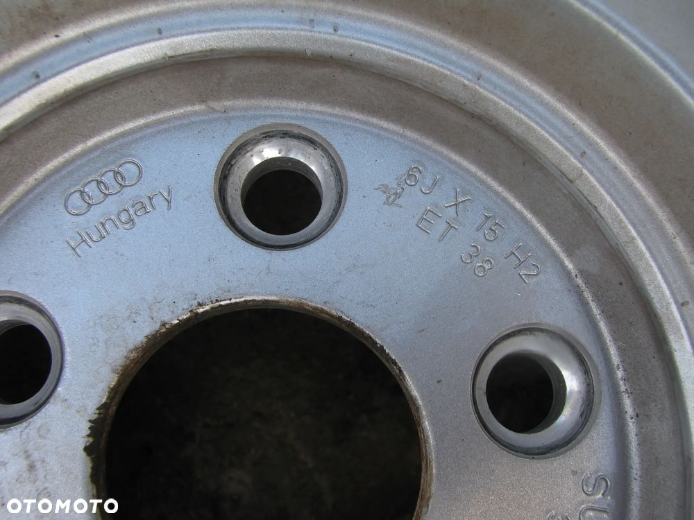 Felga aluminiowa AUDI A3 8L ZAPAS 6.0" x 15" 5x100 ET 38 - 3