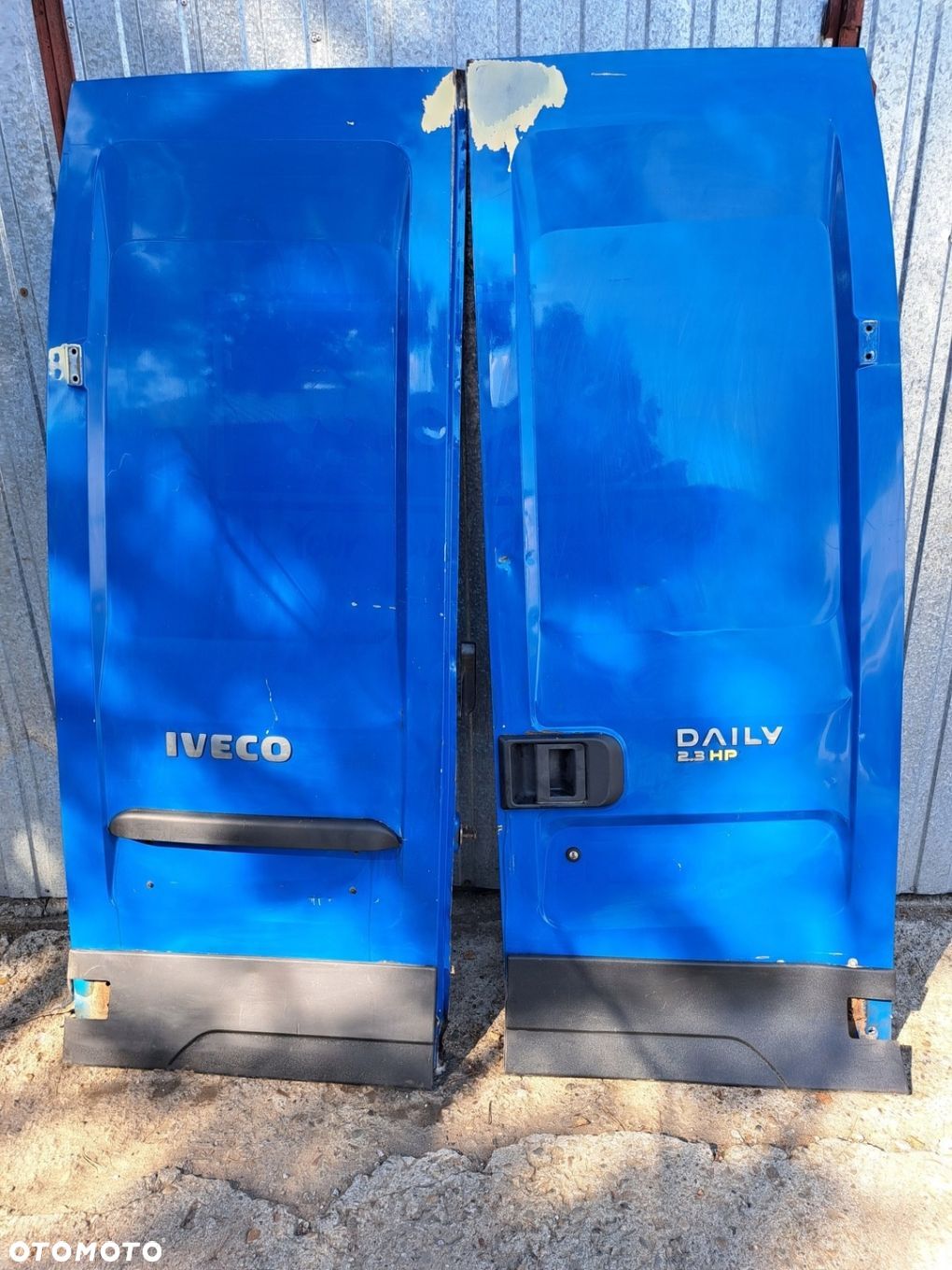 IVECO DAILY III IV 99-14 DRZWI PRAWE LEWE TYLNE TYŁ KOMPLET - 1