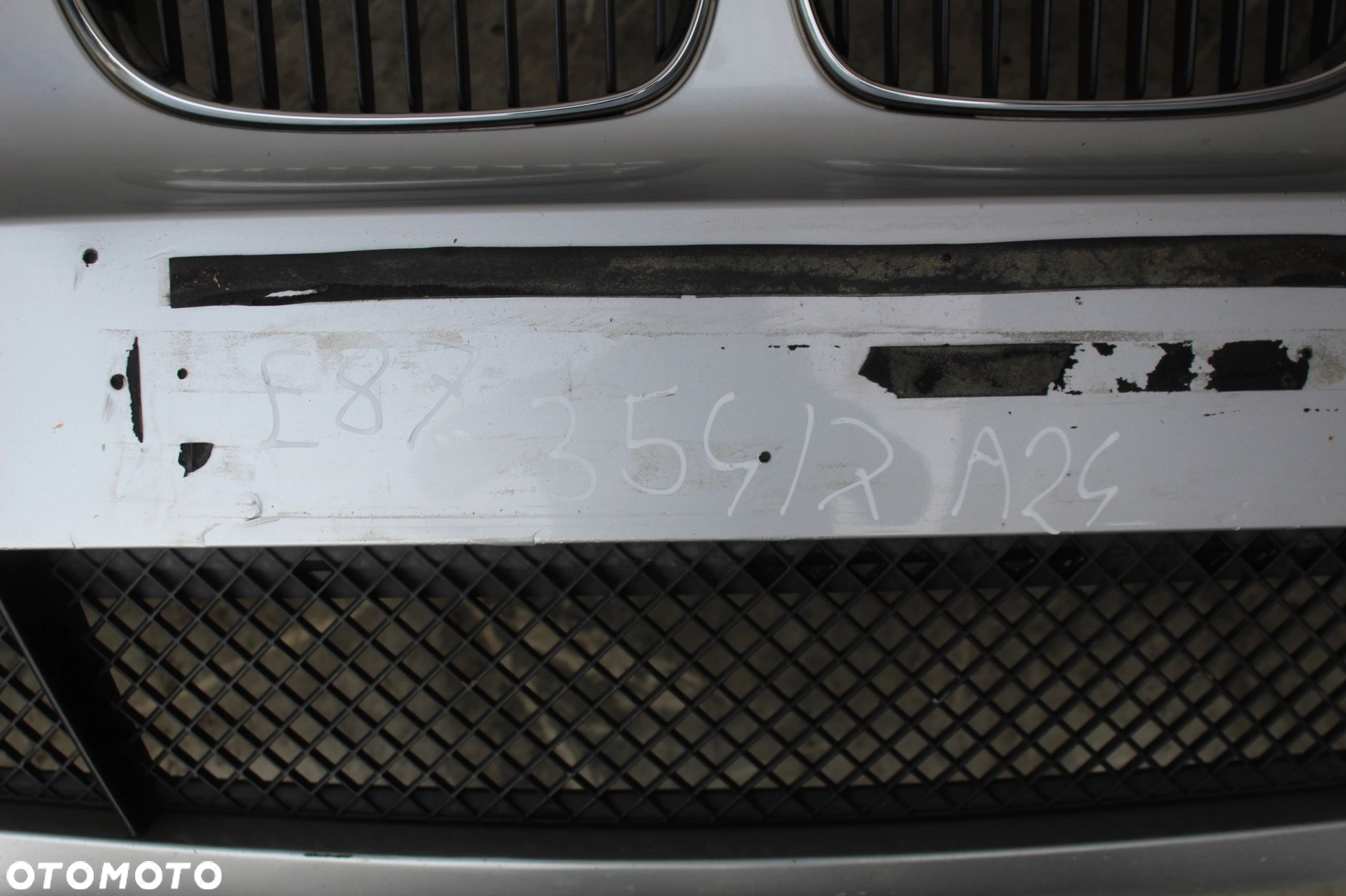 ZDERZAK PRZÓD BMW E87 E81 354 TITANSILBER - 2