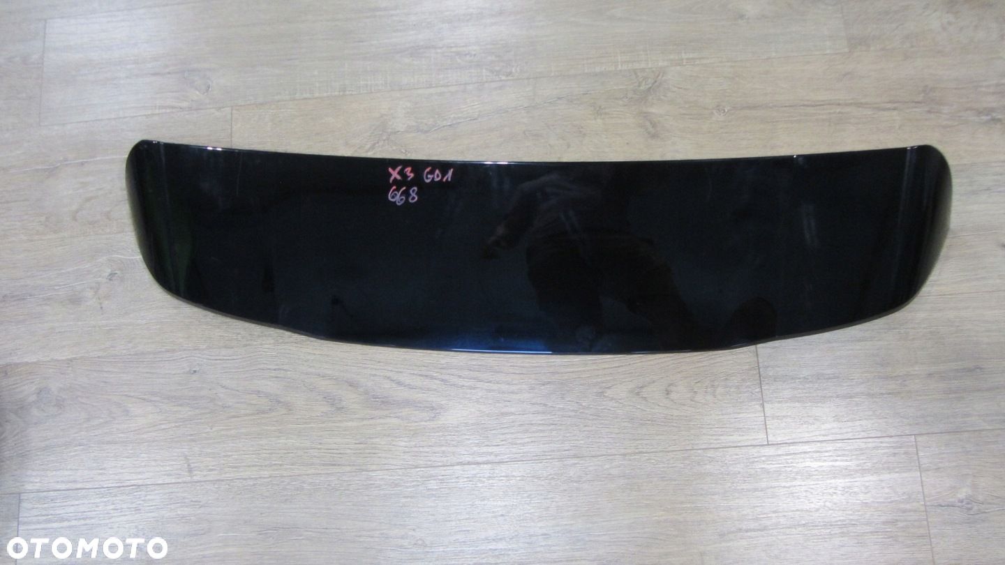 BMW X3 G01 SPOJLER KLAPY TYLNEJ 668 SCHWARZ 2 51248499859 8499859 CZARNY - 1