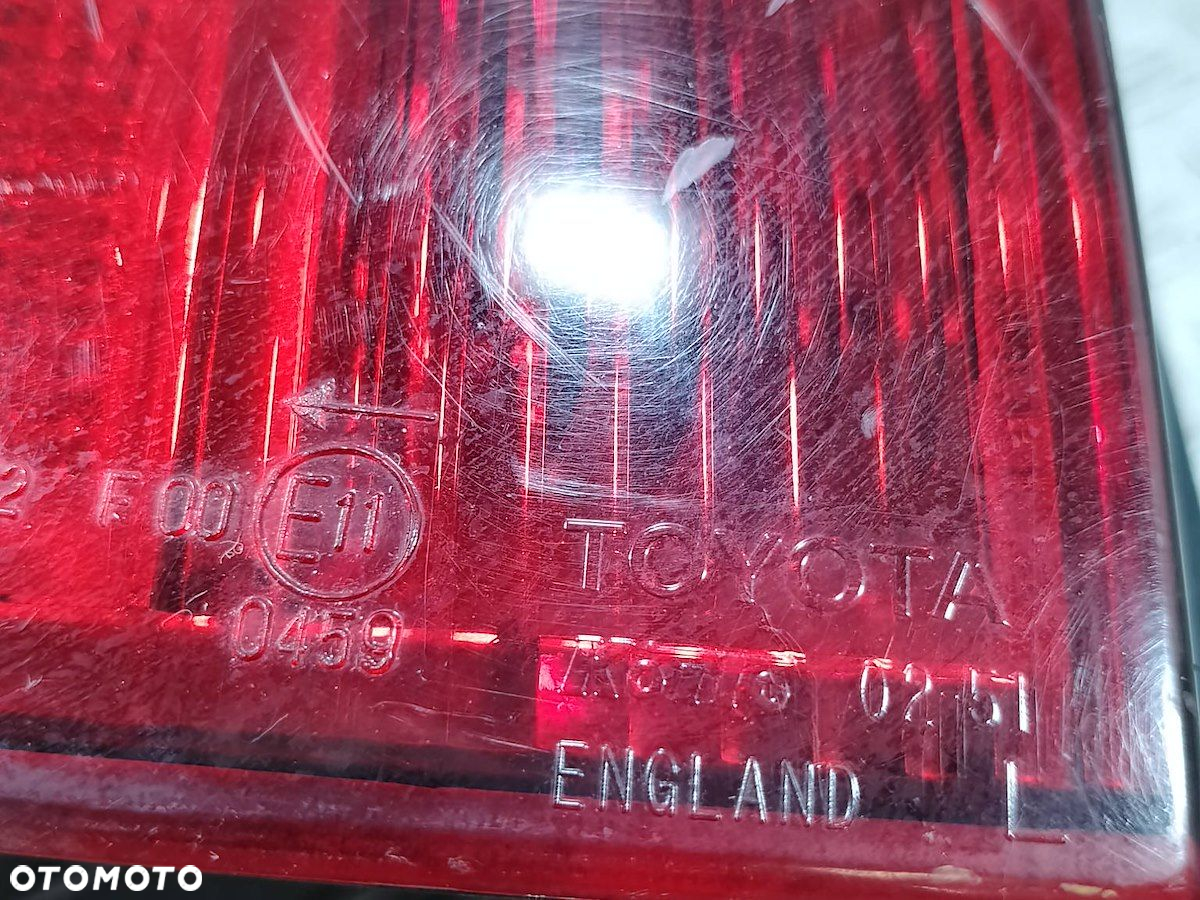 LAMPA TYLNA LEWA TOYOTA COROLLA E12 HATCHBACK - 6