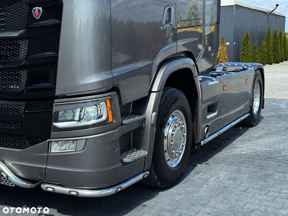 Scania S 540 / ACC / CAŁA NA PODUCHACH  / RETARDER / DUŻA NAVI / VIRTUAL KOKPIT / Z NIEMIEC - 4