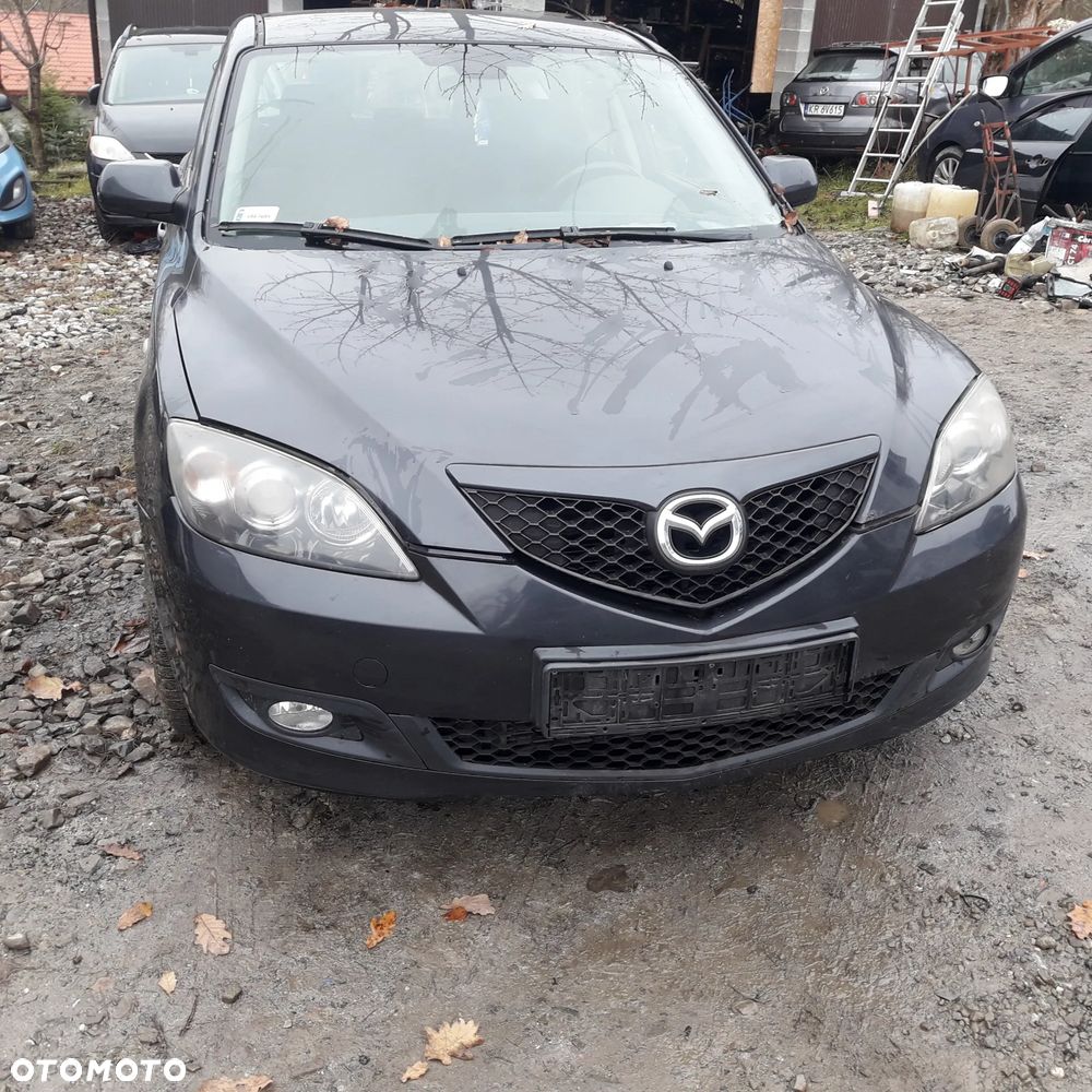 Mazda 3 03-09 BK HB Maska zderzak pas atrapaw kolor  28B klapa szyba błotnik