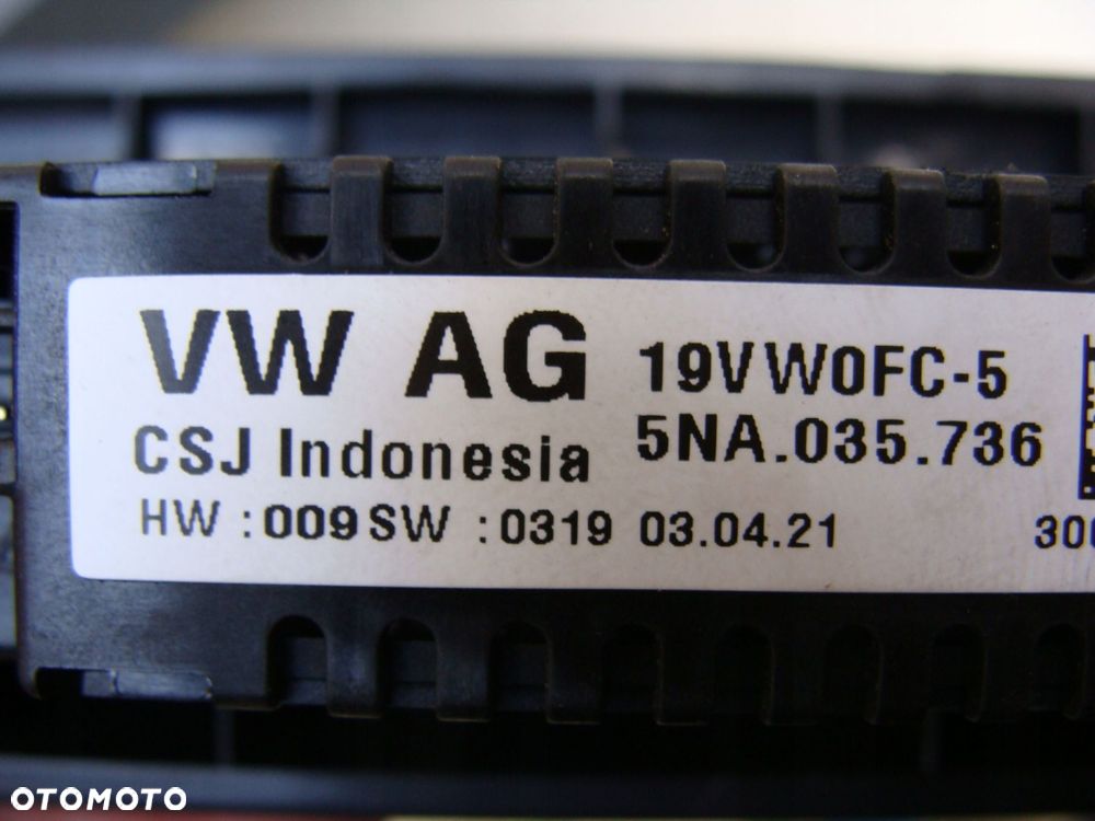 gniazdo usb golf viii 8 tiguan 5na 5na035736 - 2