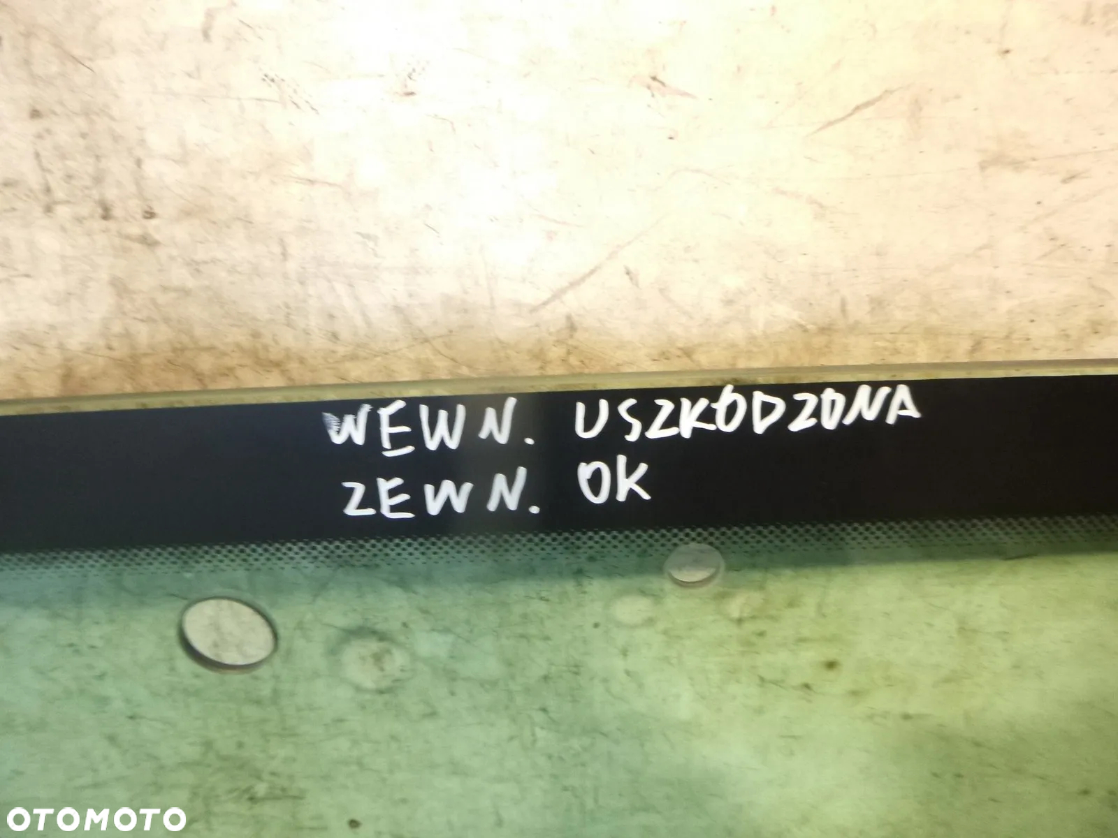 Szyba tylna kabiny New Holland TM TL Case JXU - 3