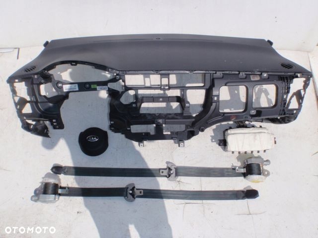 kia rio 3 iii deska kokpit konsola poduszki pasy - 1