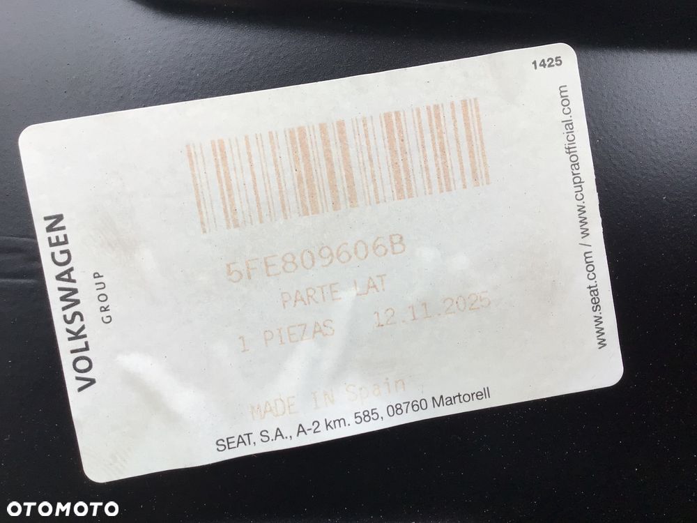 Próg Słupek Poszycie Prawe Seat Leon lV 4 5FE - 4