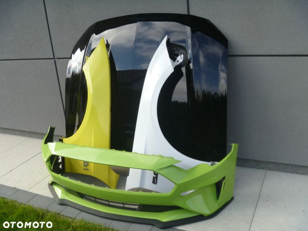 FORD MUSTANG VI LIFT 2018 ZDERZAK PRZEDNI KRATKA SPOJLER ATRAPA ORYGINAŁ - 9