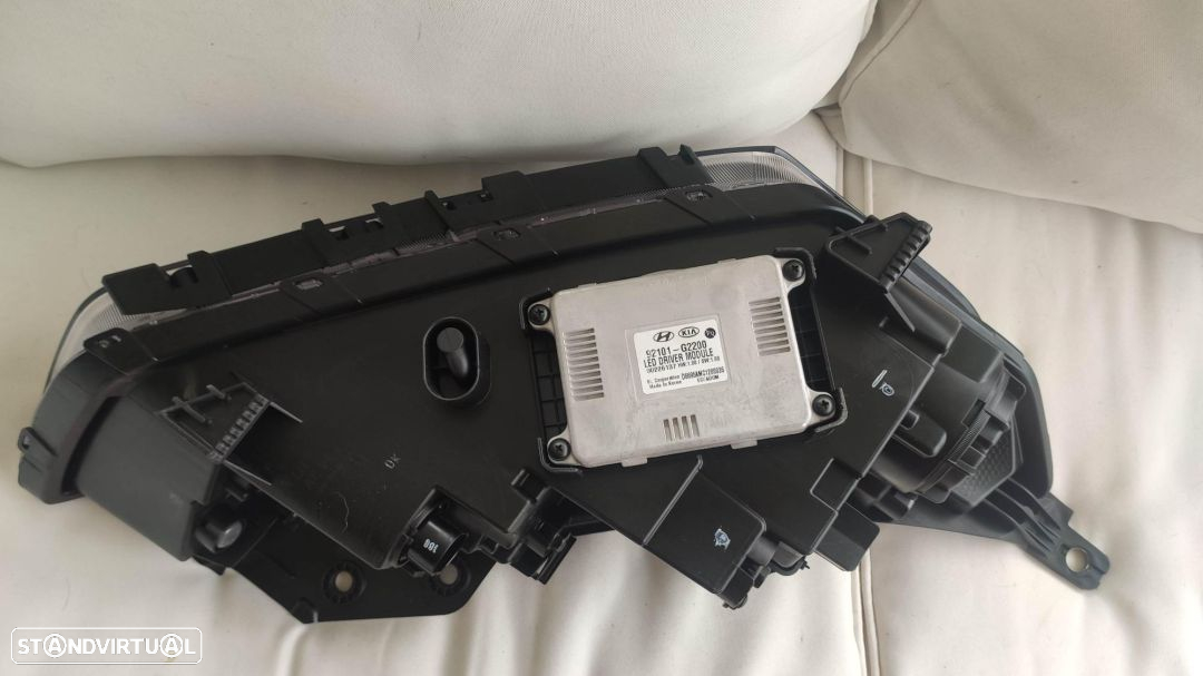 farol esquerdo full Led Hyundai Ioniq completo - 4
