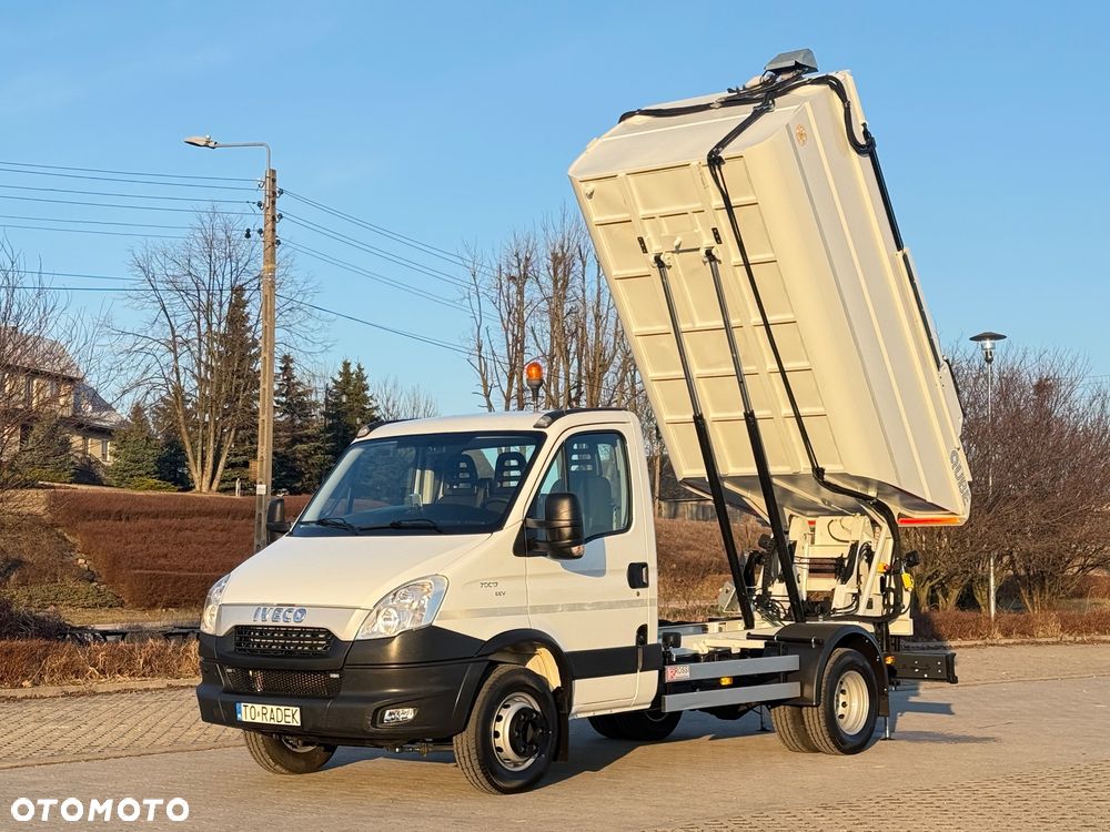 Iveco DAILY 72-180 180KM * Śmieciarka QUBE *Wywrotka / Zgniatarka/Idealny Stan !!! - 28