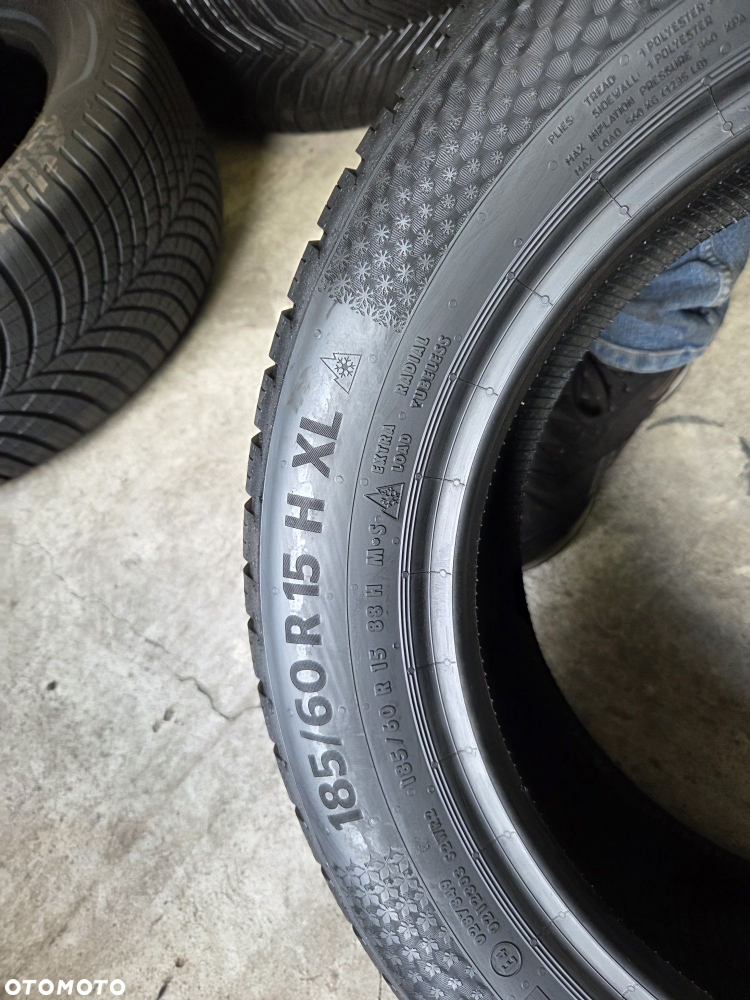 opony używane 185/60R15 Continental allseasoncontact 2 - 7