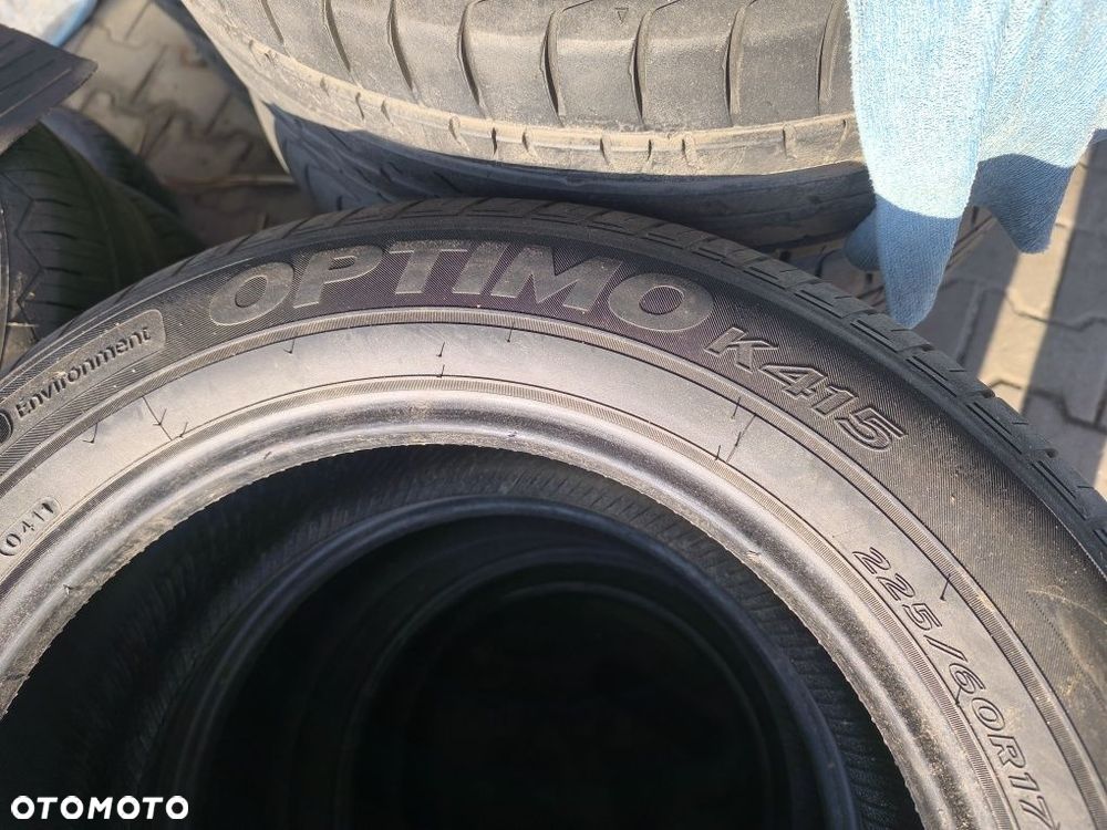 4 letnie opony 225/60R17 Hankook Optimo K415 Montaż Wolsztyn FV - 6