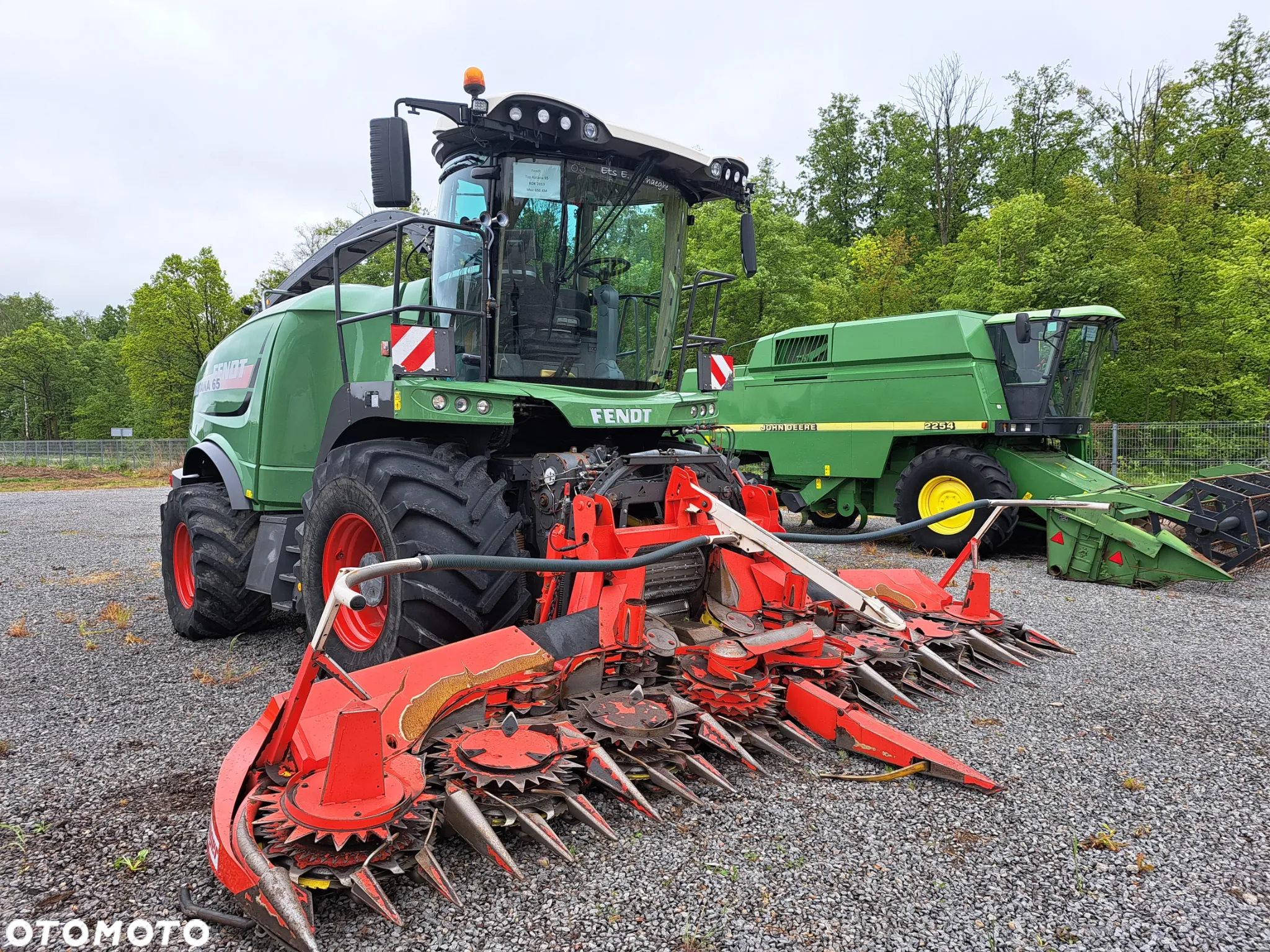 Fendt KATANA 65 4x4 Kemper Champion 360 Plus - 11
