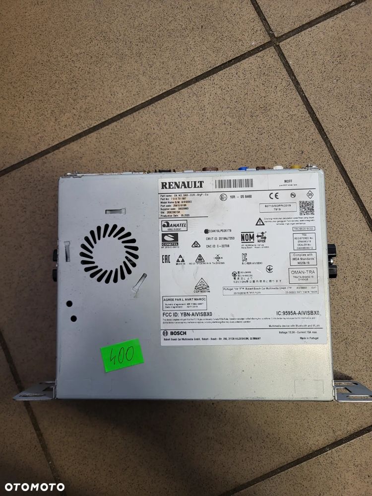 RADIO NAWIGACJA RENAULT CLIO V 259151818R - 1