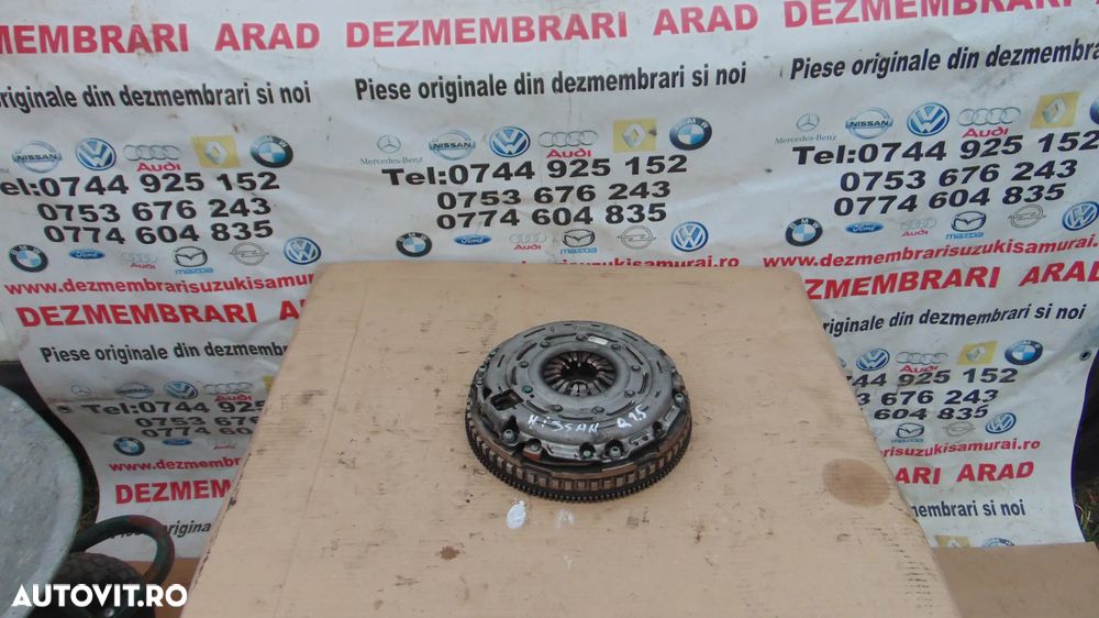 Volanta Nissan Qashqai 1.5 euro 6 placa presiune disc ambreiaj 38.000km Renault Megane 4 Kadjar Dac - 1