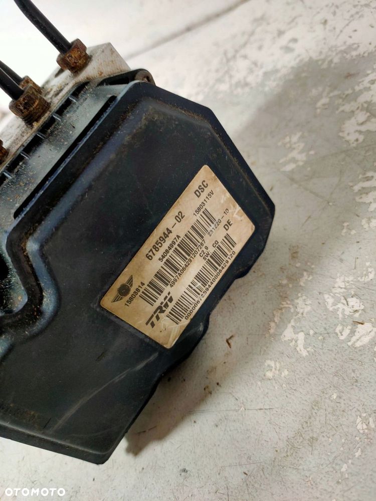 pompa sterownik abs mini cooper 6785944-02 - 3