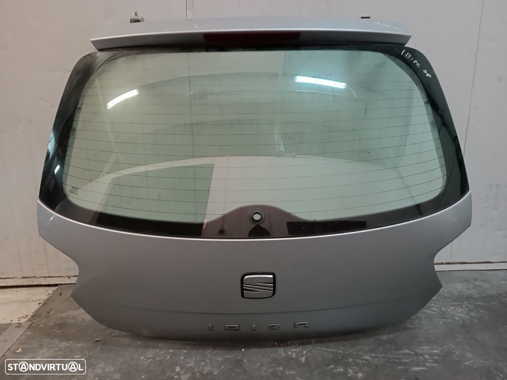 TAMPA DA MALA SEAT IBIZA 6J 08-16 (CINZA) (VERMELHO) - 1