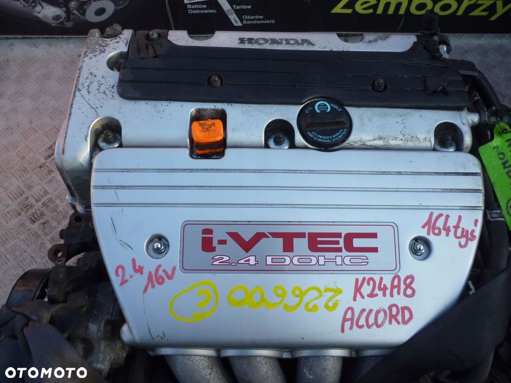 SILNIK HONDA ACCORD 2.4 16V K24A8 164 TYS - 2